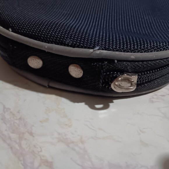 Wii 12 Game Storage Case Missing Zipper Tab BD&A Travel Bag - Picture 3 of 5